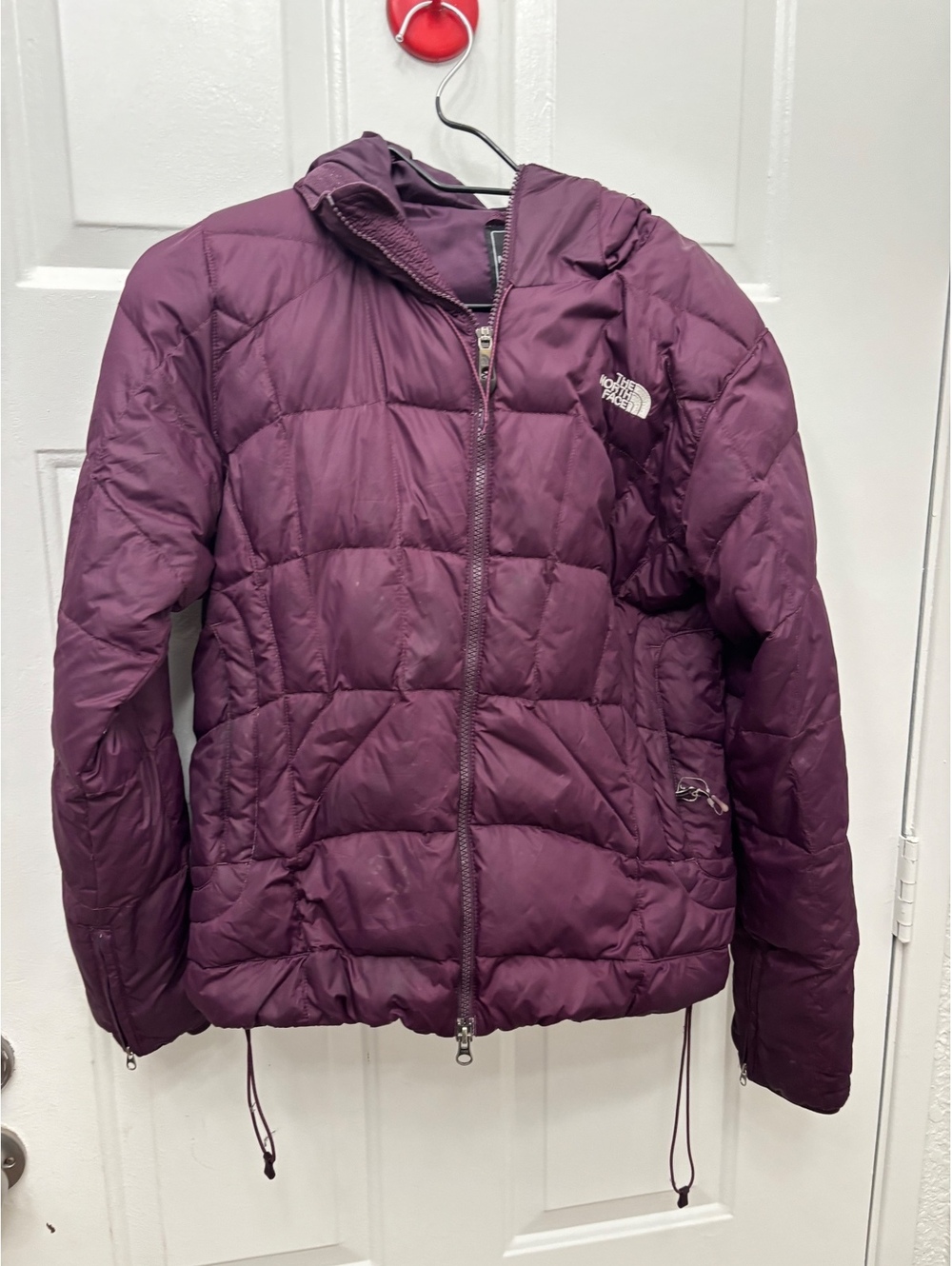 The North Face Purple Puffer Jacket